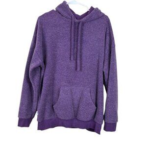 Soft Serve Cloud Cotton Hoodie Purple Unisex Size Large